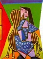 Mujer sentada en un sillón 1919 Pablo Picasso